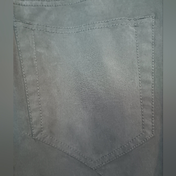 Tommy Bahama Mens Tencel Cotton Pants Size 35 Gray Pleat Front Relaxed Fit Soft - Picture 9 of 14